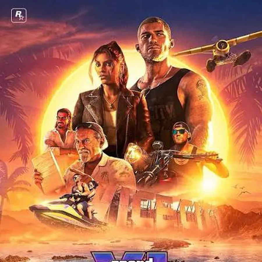 $GTA6 meme — Vice City poster